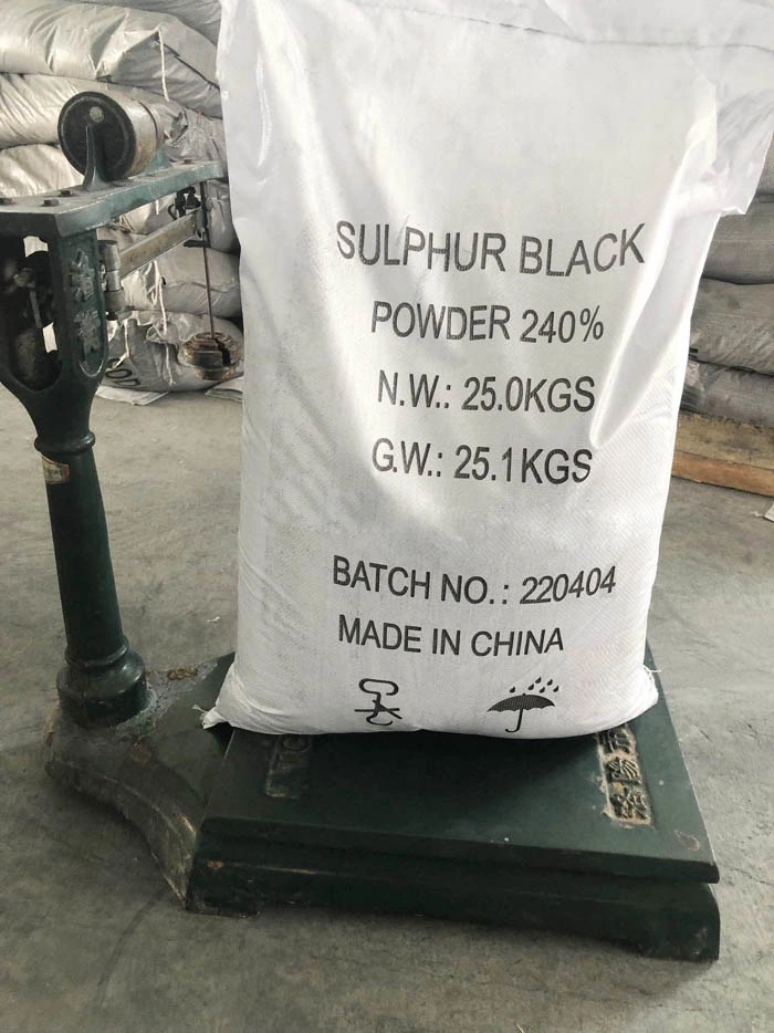 Powder Dyes 240 % Sulphur Black Textile Use Sulphur Dye